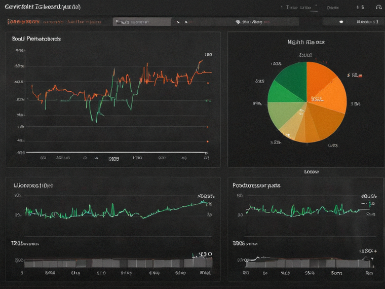赛事数据分析面板展示控球率与射门趋势图表